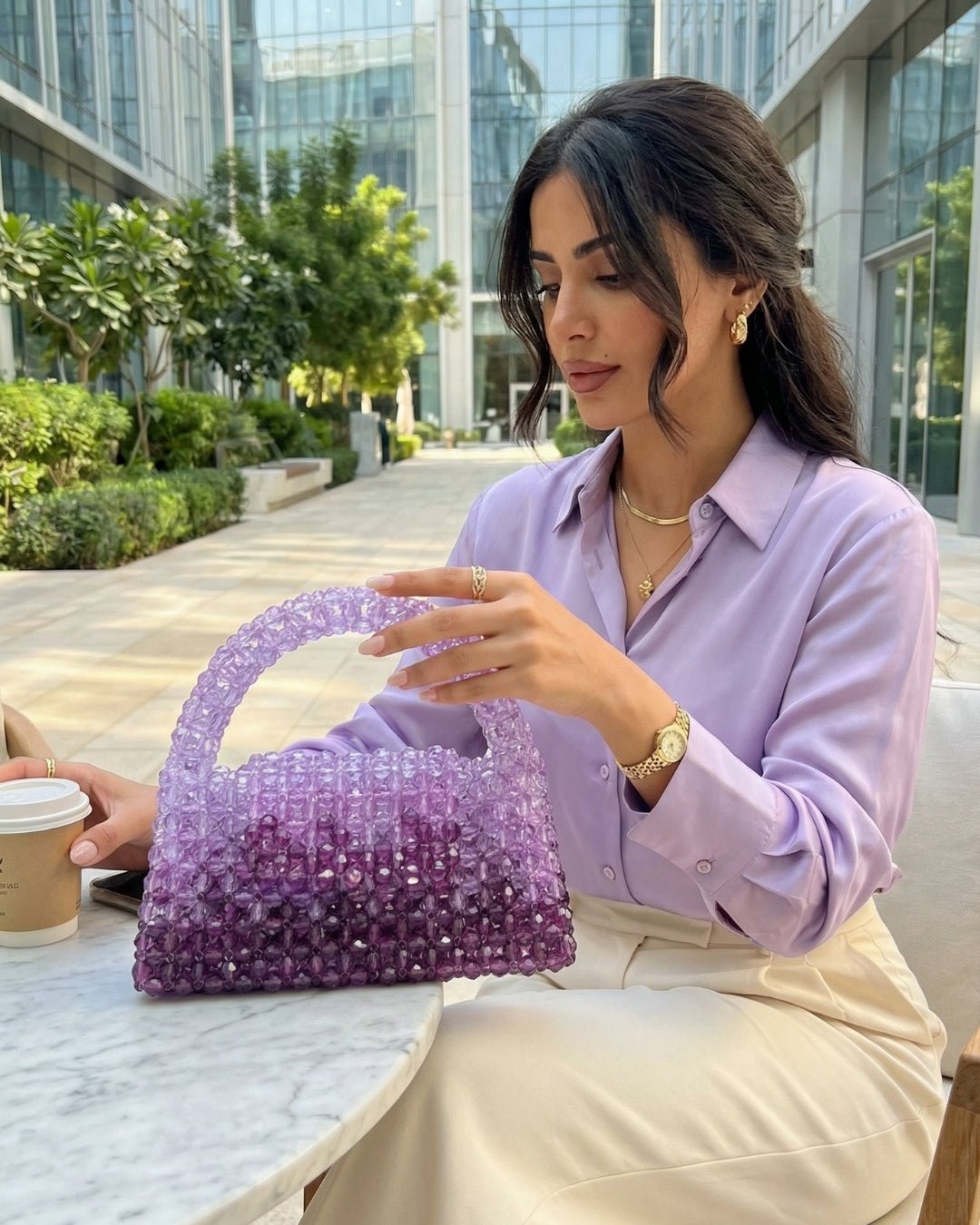 Aqua Pearl - MAGGIE HANDMADE