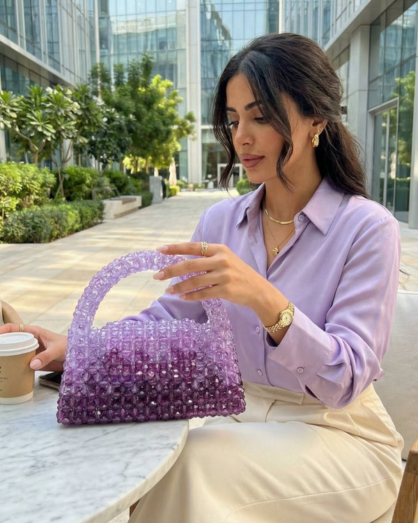 Aqua Pearl - MAGGIE HANDMADE