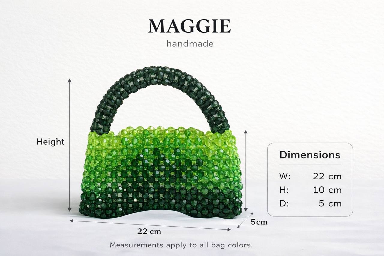 Aqua Pearl - MAGGIE HANDMADE