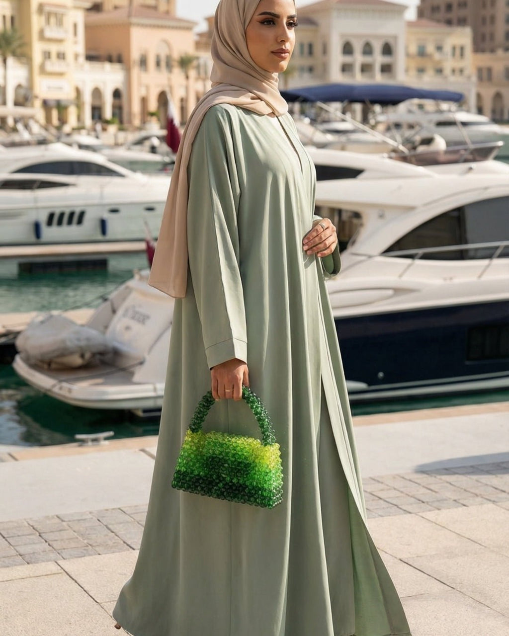 Aqua Pearl - MAGGIE HANDMADE