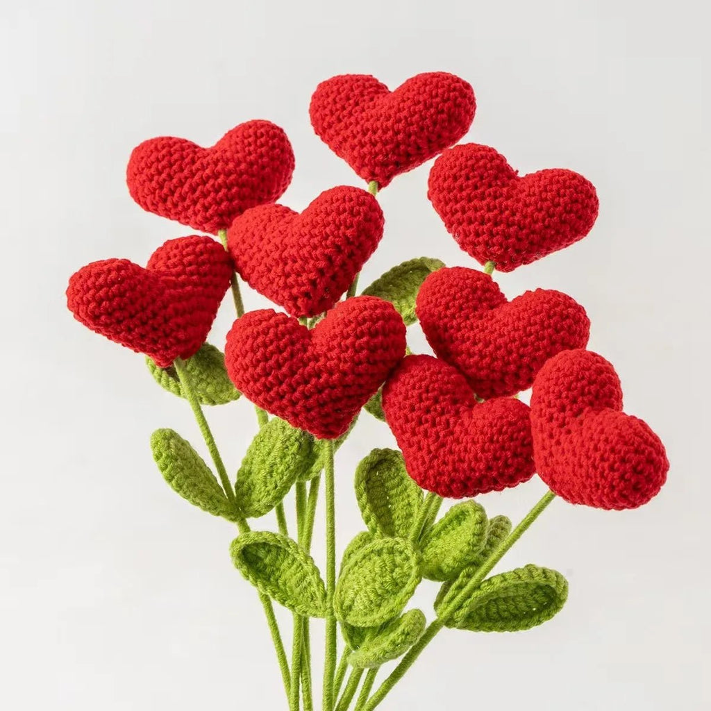 Crochet Heart - MAGGIE HANDMADE
